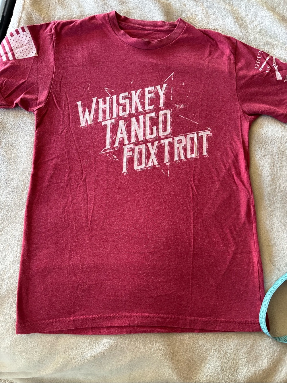 Grunt Style Red Kids 'Whiskey Tango Foxtrot' Graphic Tee